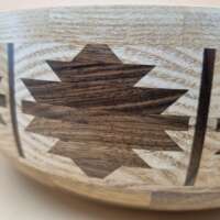 Ash and Black Walnut Bowl thumbnail