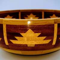 Oak and Mahogany Tree Bowl thumbnail