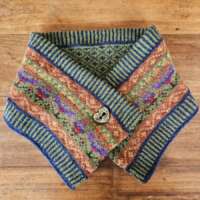Denim Olive Gellie Neckwarmer thumbnail