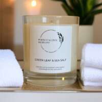 Green Leaf and Sea Salt Candle thumbnail