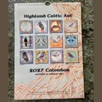 Highland Celtic Art Calendar 2027 thumbnail