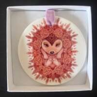 Celtic Hedgehog Hanger thumbnail