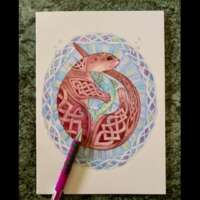 Celtic Otter A5 Sketchbook thumbnail