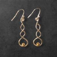 Let's Twist Again Silver Earrings thumbnail
