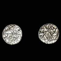 Silvered Web Stud Earrings thumbnail