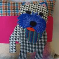 Decorative Scottie Dog Cushion thumbnail