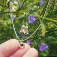 Harebell Flower Necklace thumbnail
