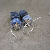 Blue Jasper Earrings thumbnail