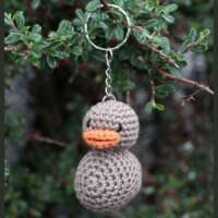 Caramel Duck Key Ring thumbnail