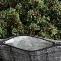 Grey Check Harris Tweed Coin Purse thumbnail