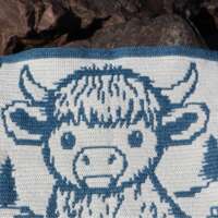 Highland Cow Baby Blanket thumbnail