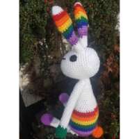 Rainbow Collectable Bunny thumbnail
