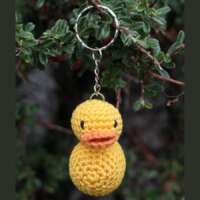 Yellow Duck Key Ring thumbnail