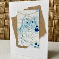 Loch Nevis Mosaic Collage Card thumbnail