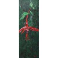 Single Fuchsia Painting thumbnail
