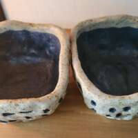 Two Speckled Stone Pots thumbnail