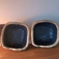 Two Speckled Stone Pots thumbnail