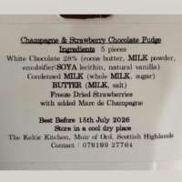 Champagne and Strawberry White Chocolate Fudge thumbnail
