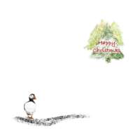 Pack of 5 Square Christmas Cards 1 thumbnail