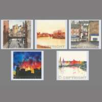 Pack of 5 Square Inverness Cards thumbnail