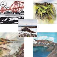 Pack of 5 The Coast of Scotland Cards thumbnail