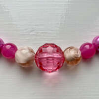 Pink and Mix Necklace thumbnail