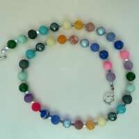 Rainbow Agate Necklace thumbnail