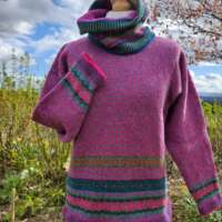 Leadlich Jumper Carnation Azure thumbnail