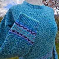 Leadlich Jumper Marble Gem Blue Toon thumbnail