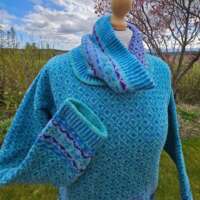 Leadlich Jumper Marble Gem Blue Toon thumbnail