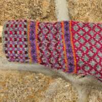 Logie Jumper Grey Fuchsia thumbnail