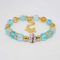 Blue 'Mermaid' Bead Bracelet thumbnail