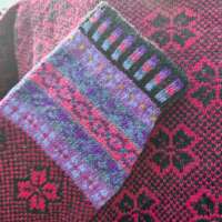 Morven Jumper Fuchsia Charcoal thumbnail