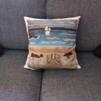 Pathway to the Shore Cushion Cover thumbnail