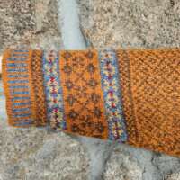 Pecan Vintage Orange Coull Jumper thumbnail
