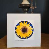 Connor's Sunflower Card thumbnail