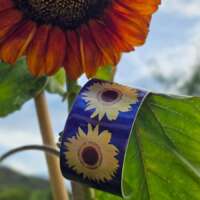 Connor's Sunflower Cuff Bracelet thumbnail