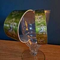 Goldcrest in Pine Cuff Bracelet Wide thumbnail