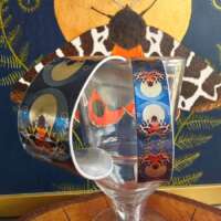 Dark Teal Garden Tiger Moth Cuff Bracelet thumbnail