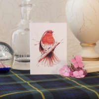 Regal Robin' Greeting Card thumbnail
