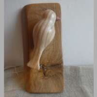 Wall Hanging Ash Wood Bird thumbnail