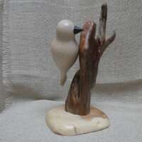 Sycamore Wood Bird Sculpture thumbnail