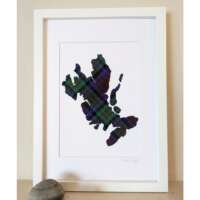 Tartan Skye Mounted Picture thumbnail
