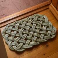 Turquoise Oblong Ocean Floor Mat thumbnail