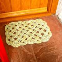 Turquoise Oblong Ocean Floor Mat thumbnail
