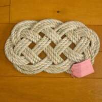 Small White Yellow And Blue Ocean Floor Mat thumbnail
