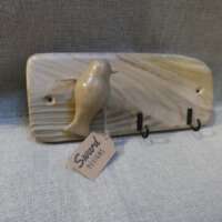 Cherry Key Hanger with Oak Bird thumbnail