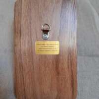 Wall Hanging Spalted Beech Wood Bird thumbnail