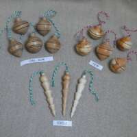 Yew Wood Bauble thumbnail