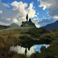 Pack of 6 Colour Vectorised Photo Note Cards III thumbnail